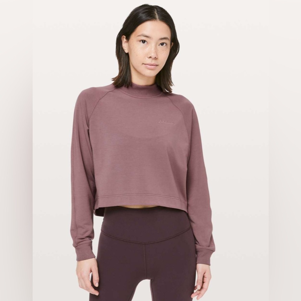 Lululemon Athletica Up High Pullover Spanish Oak